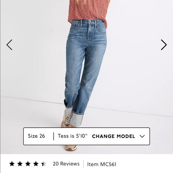 Madewell Full Length Classic Straight